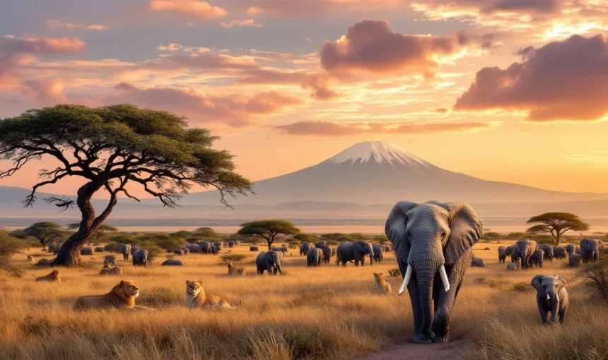 Les Charms du Parc Amboseli : Entre le Kilimandjaro et les Éléphants