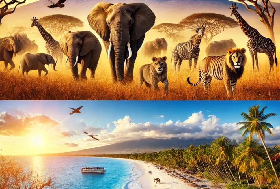 meilleur safari en Afrique”, “Kenya vs. Tanzanie”, “grande migration”.