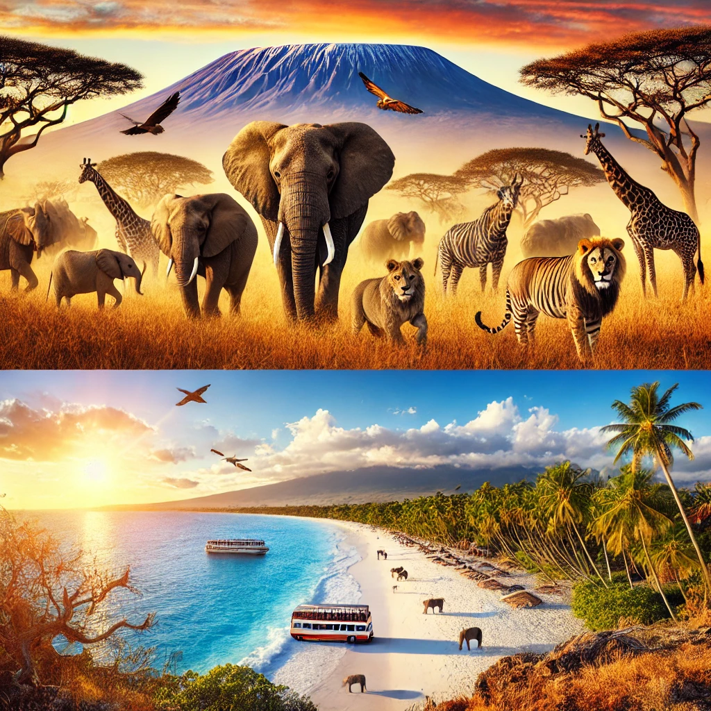 meilleur safari en Afrique”, “Kenya vs. Tanzanie”, “grande migration”.