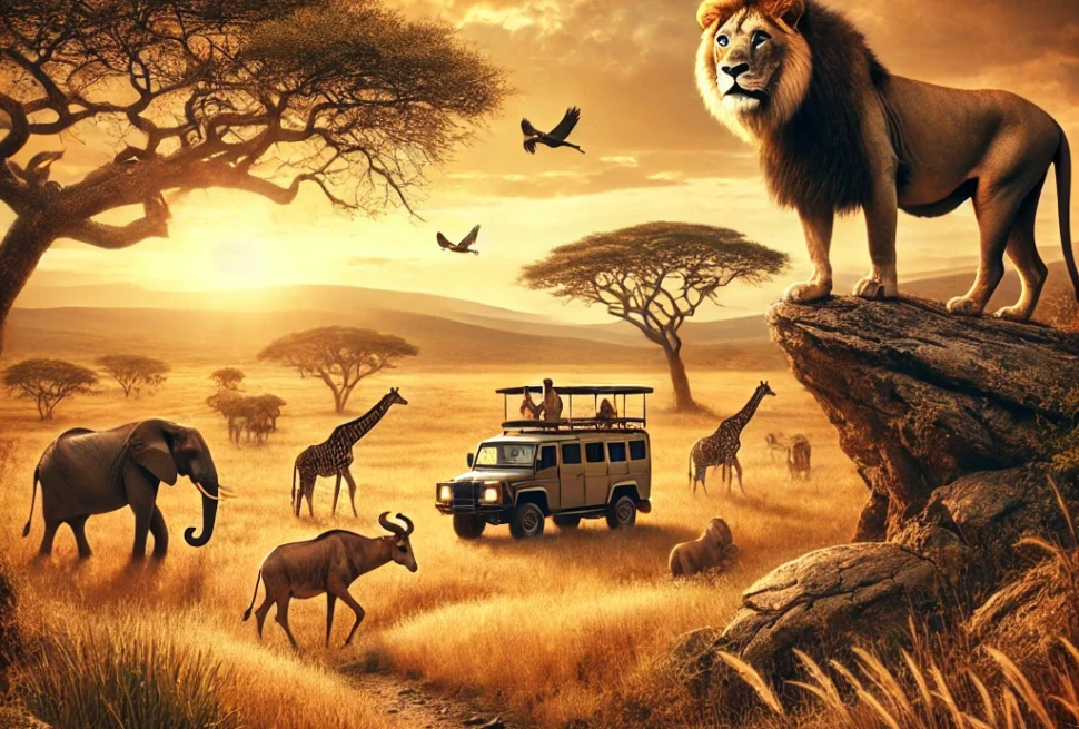 paysage diversifié du Kenya", "safari au Kenya", "meilleures destinations de voyage en Afrique
