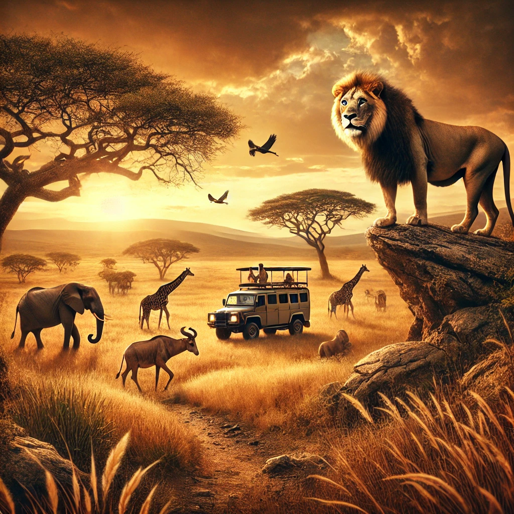 paysage diversifié du Kenya", "safari au Kenya", "meilleures destinations de voyage en Afrique