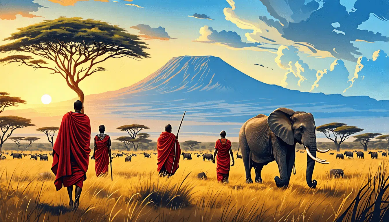 Découvrez les paysages époustouflants du Kenya, des savanes emblématiques de Tsavo aux magnifiques côtes de Diani Beach. Explorez des activités d'aventure et réservez votre safari parfait avec Tour Afrique Orientale.