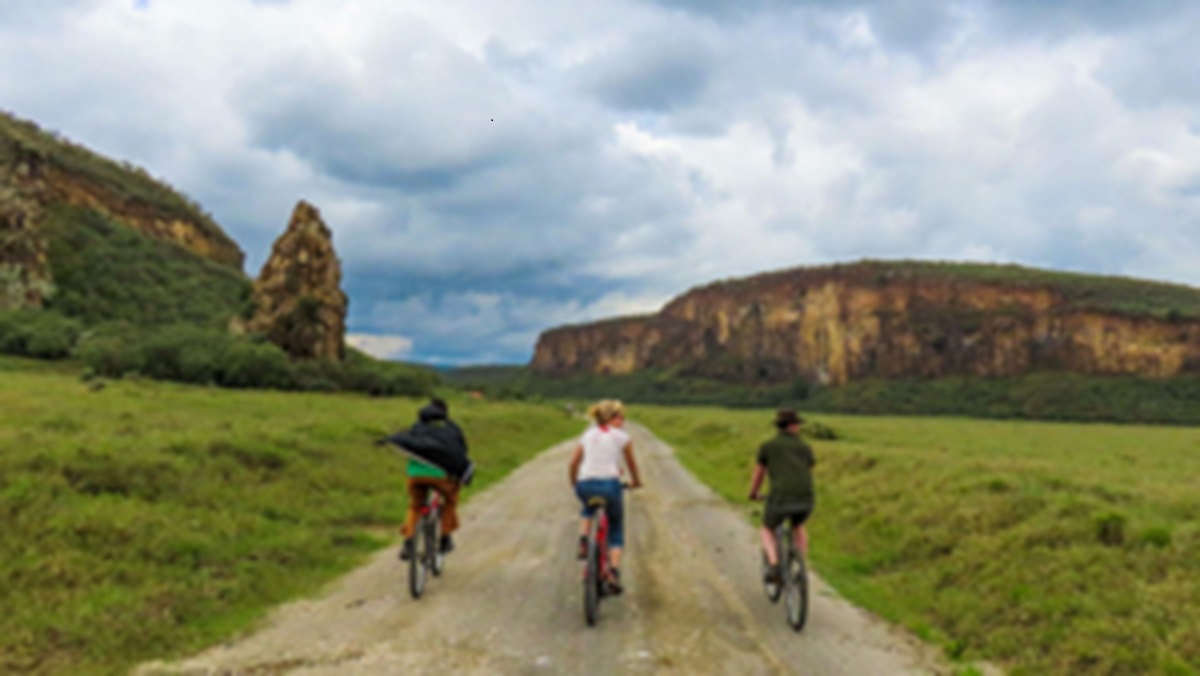 Faire du vélo à Hell’s Gate : un safari riche en adrénaline